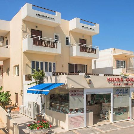 Smaragdine Beach Hotel Stalida المظهر الخارجي الصورة