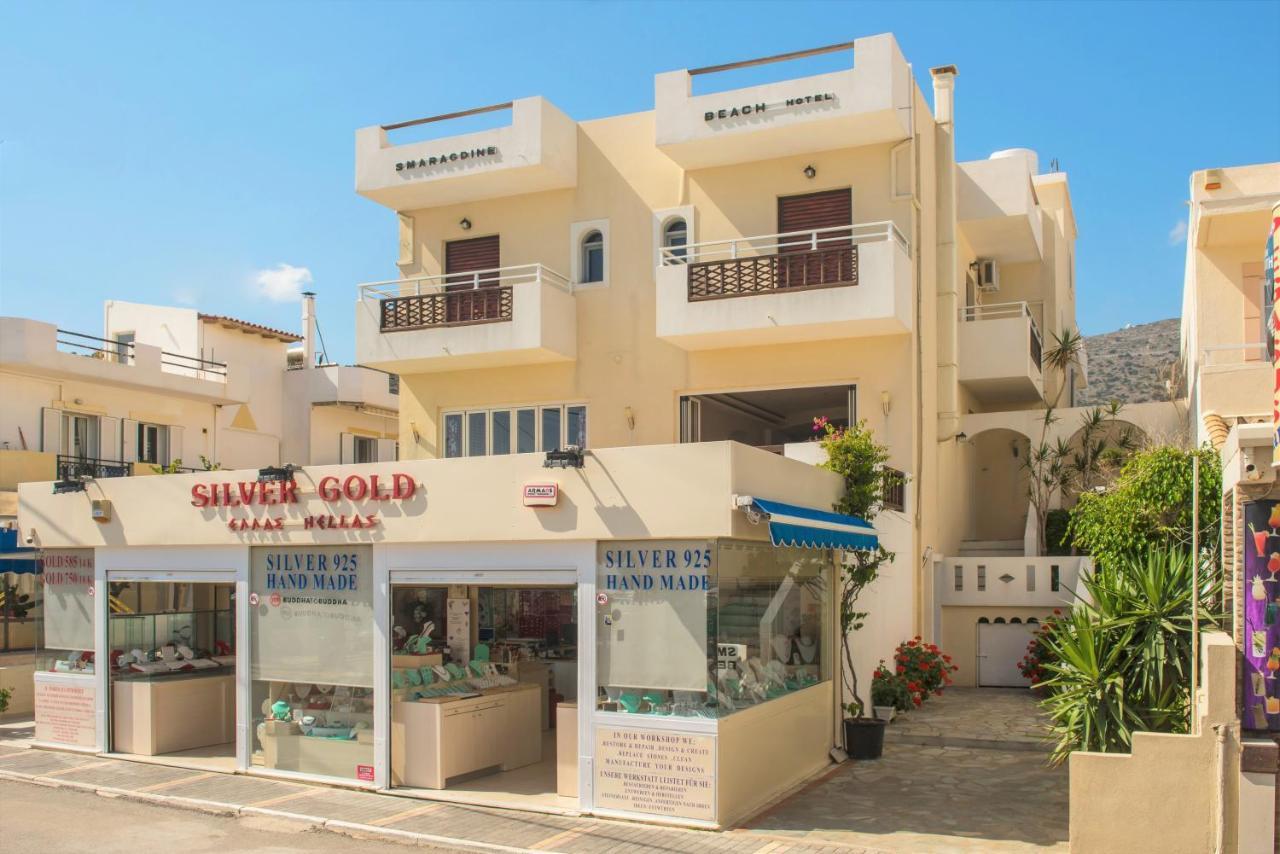 Smaragdine Beach Hotel Stalida المظهر الخارجي الصورة
