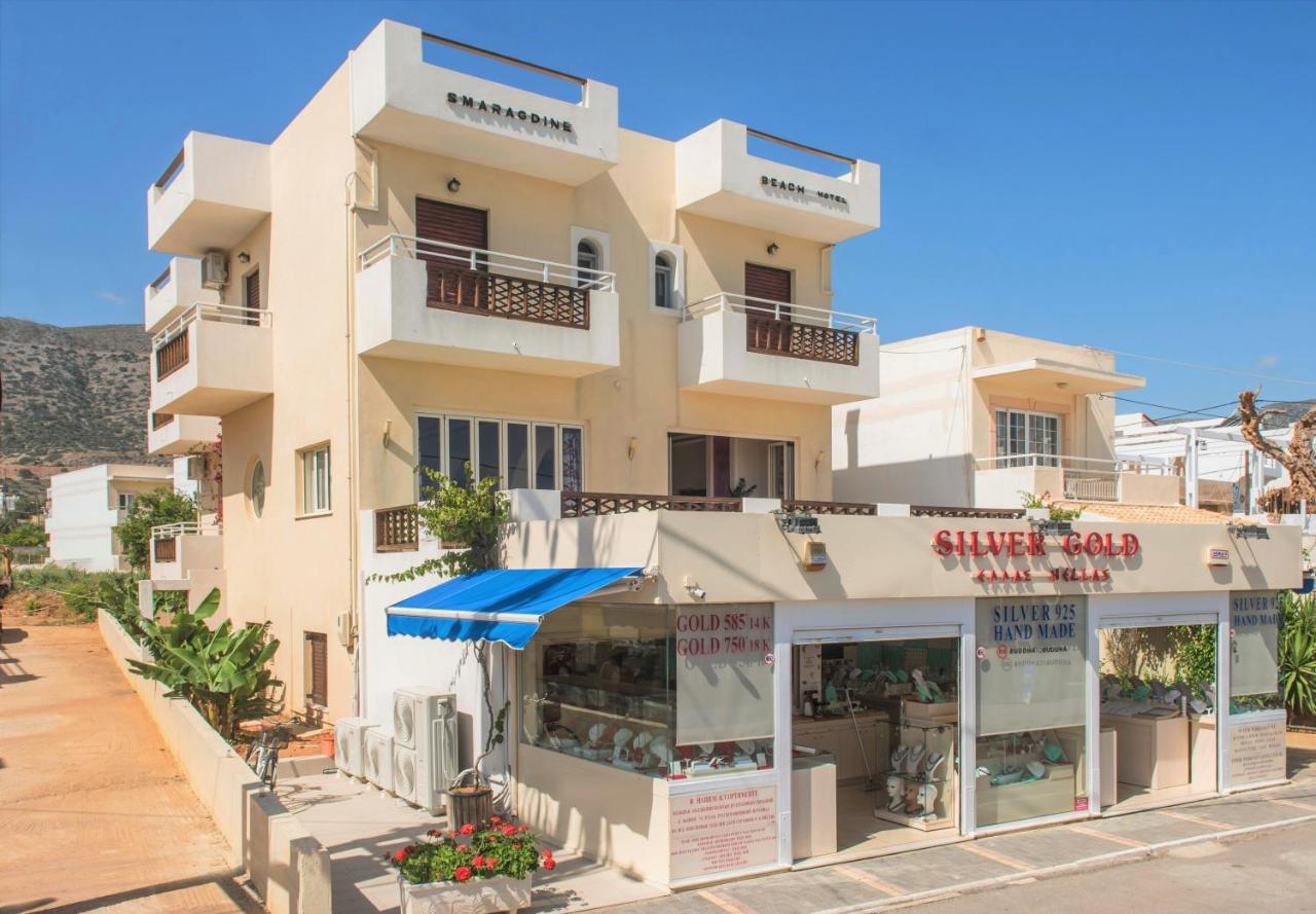 Smaragdine Beach Hotel Stalida المظهر الخارجي الصورة